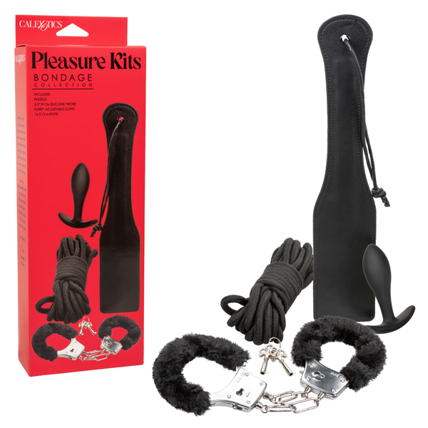 pleasure kits bondage collection black 