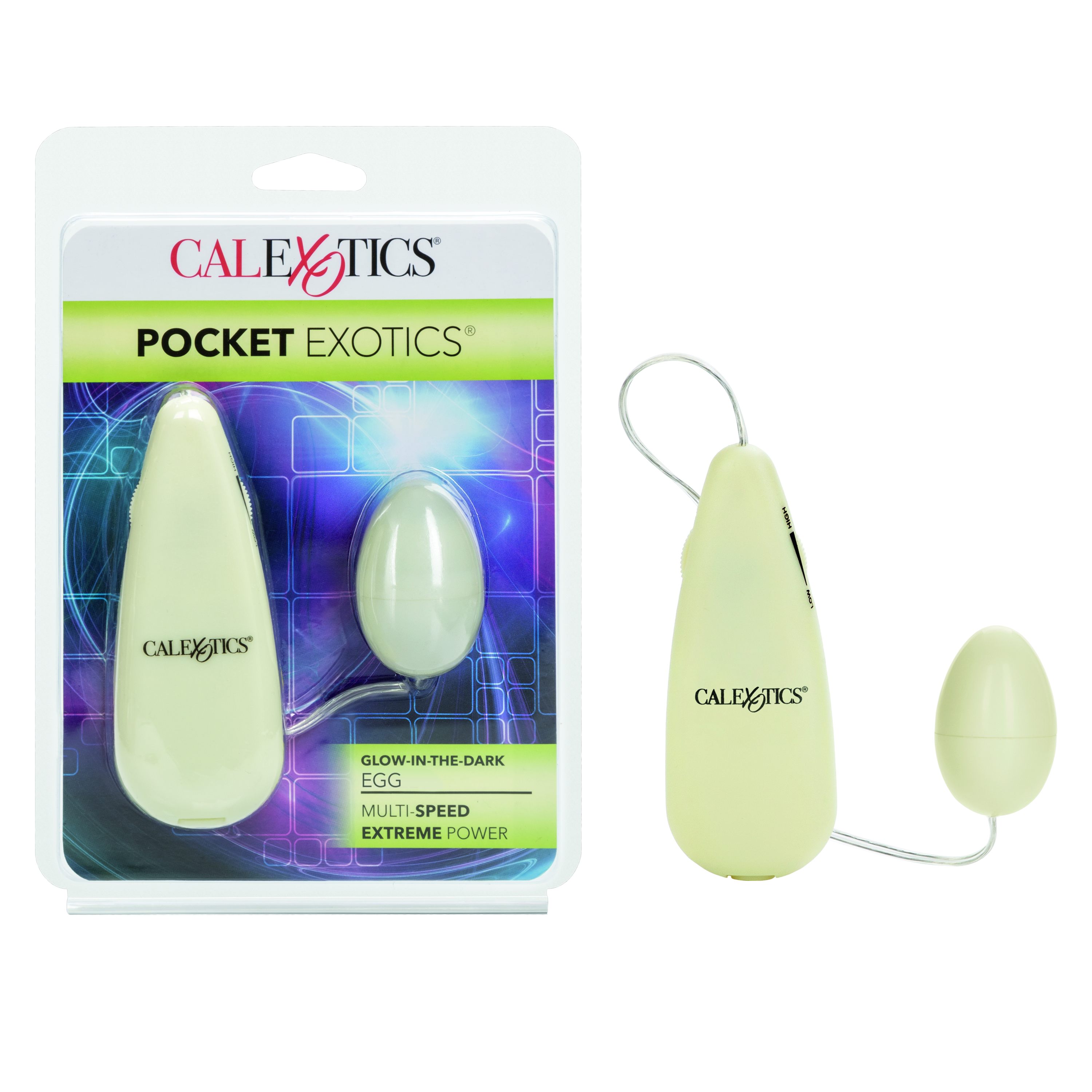 pocket exotics glow in the dark egg 