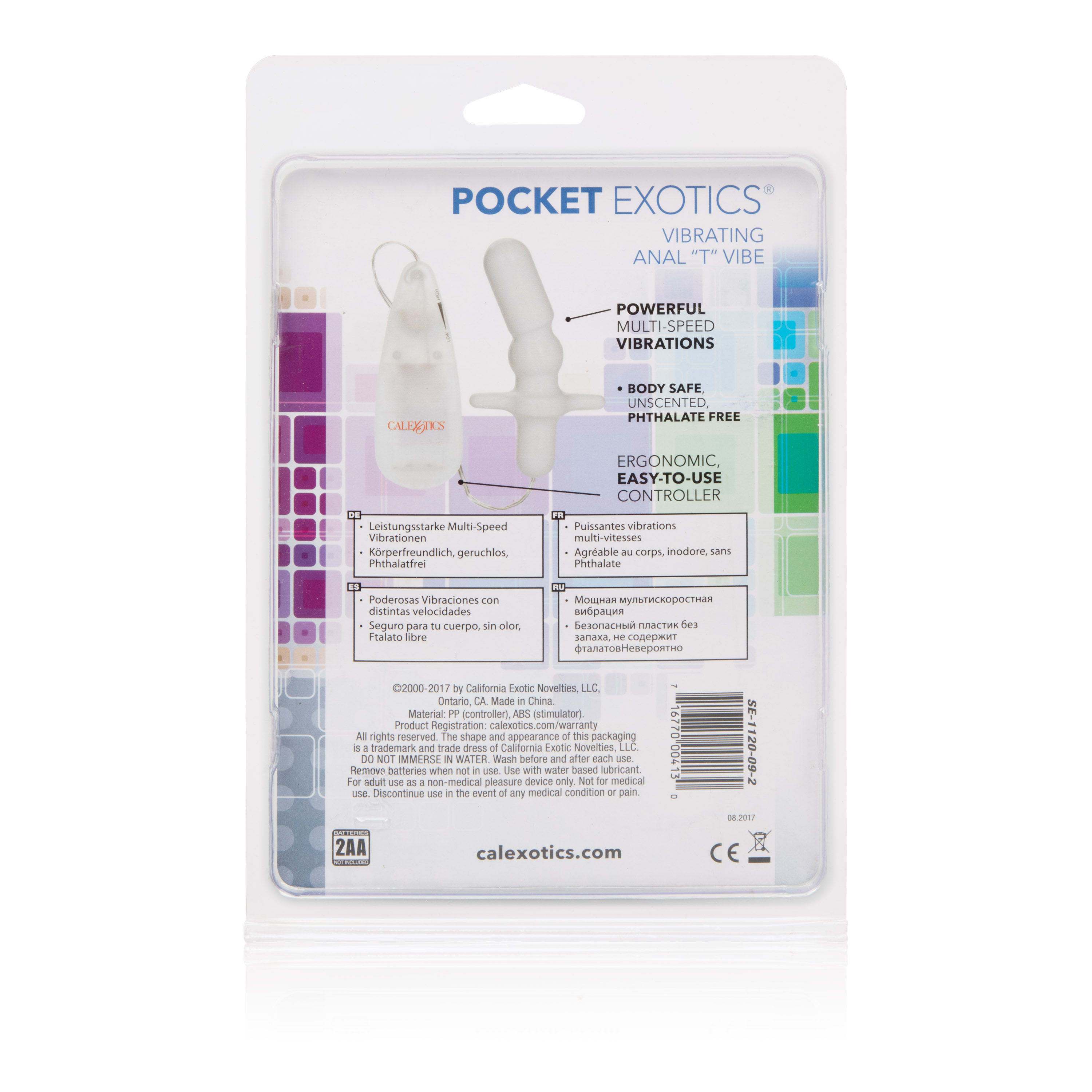 pocket exotics ivory anal t vibe 