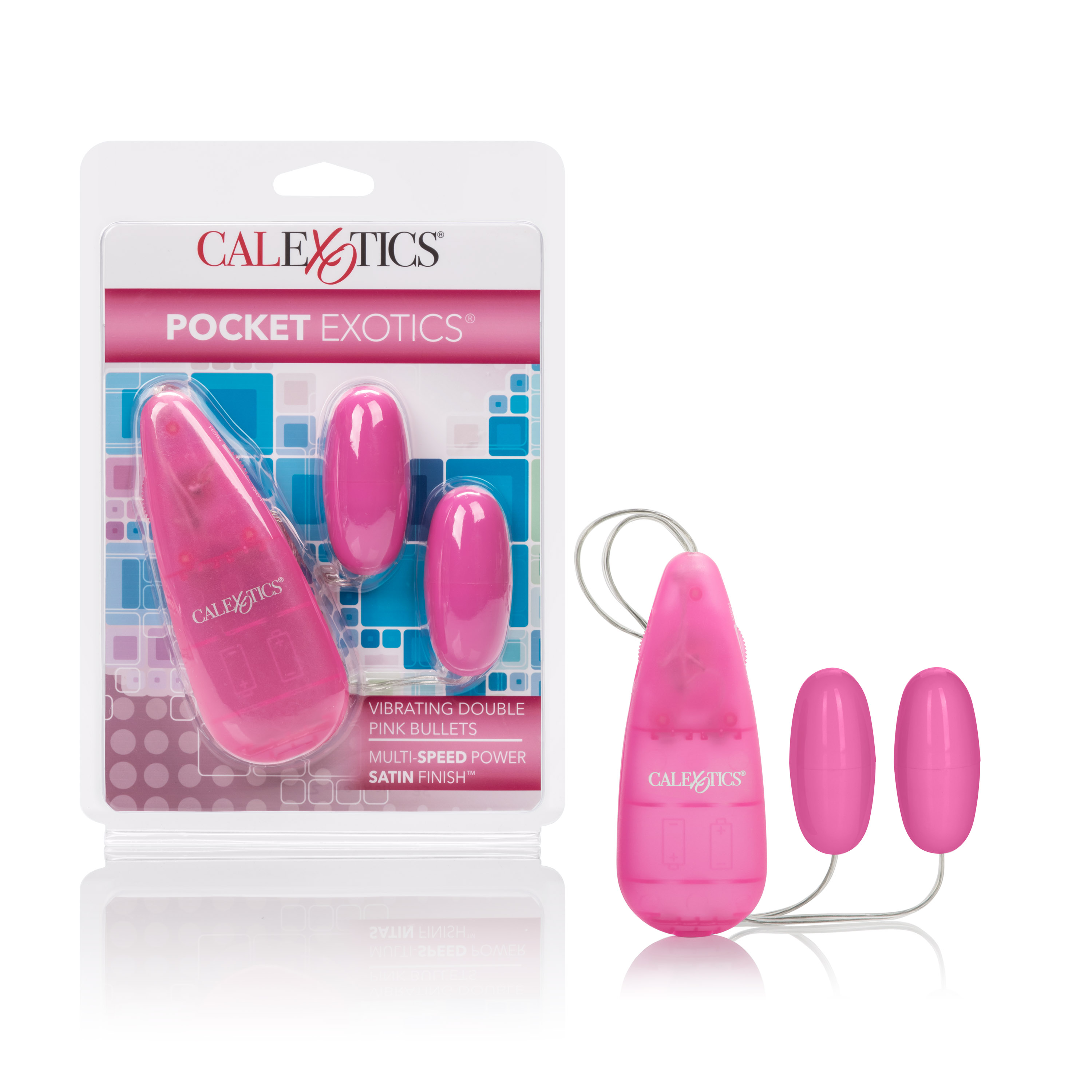 pocket exotics vibrating double pink passion bullets pink 