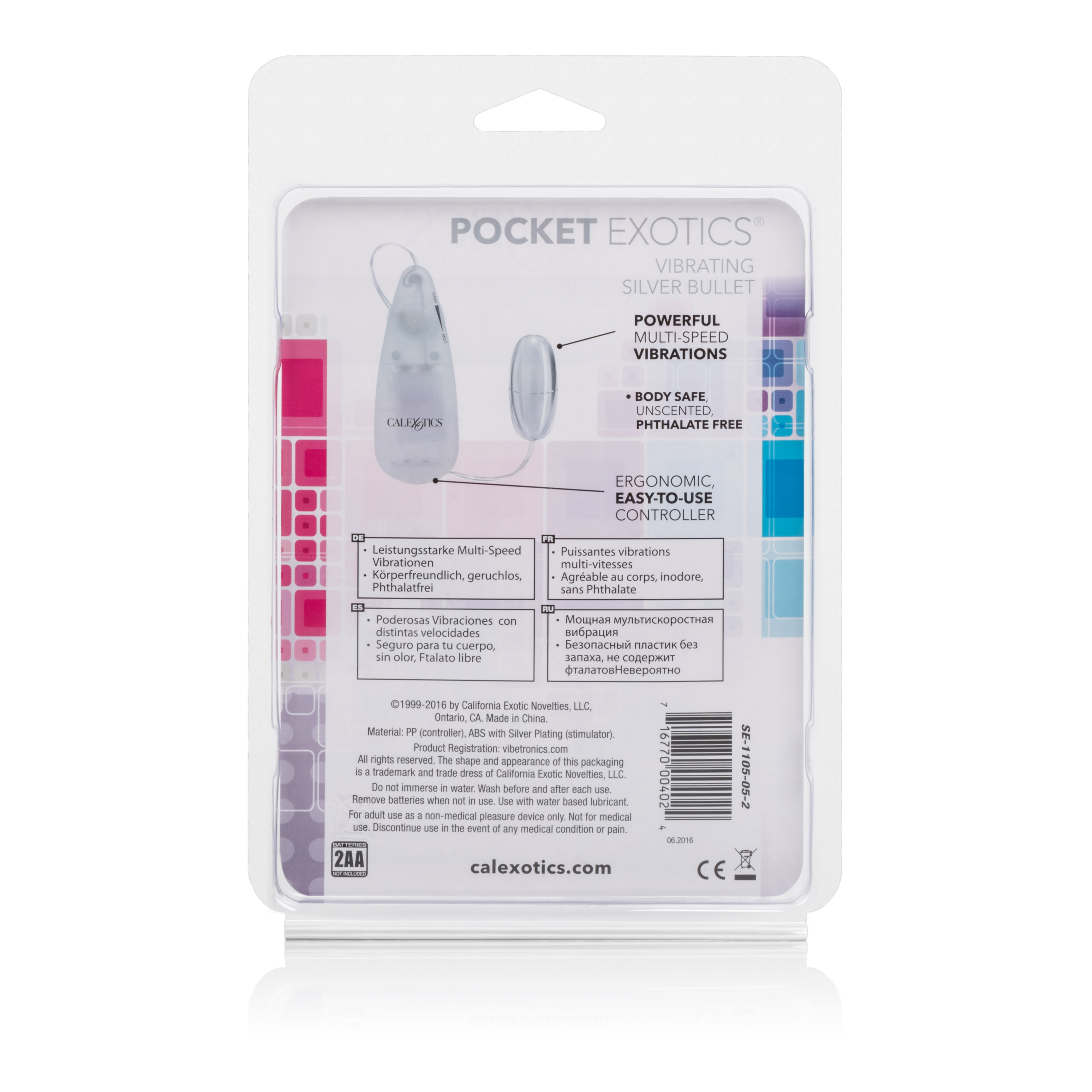 pocket exotics vibrating silver bullet 