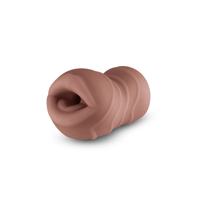 pocket pals mouth stroker brown 