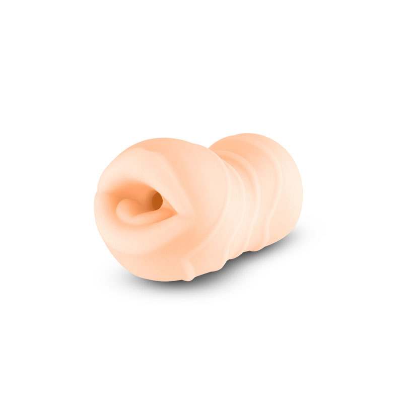 pocket pals mouth stroker white 