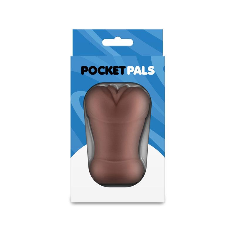 pocket pals vagina stroker brown 