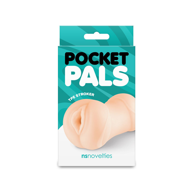 pocket pals vagina stroker white 