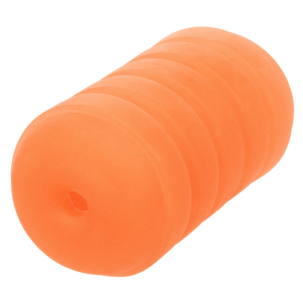 pop sock ribbed orange 