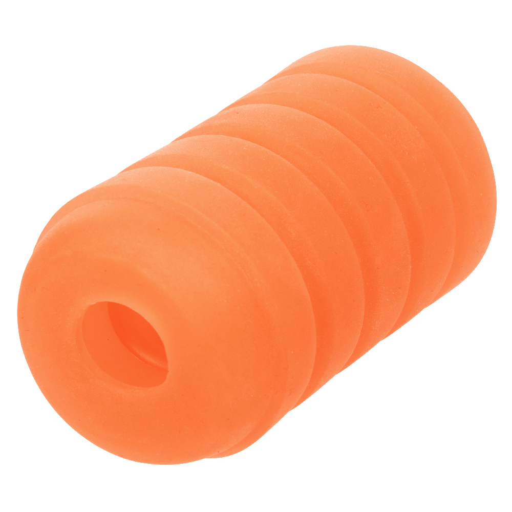 pop sock ribbed orange 