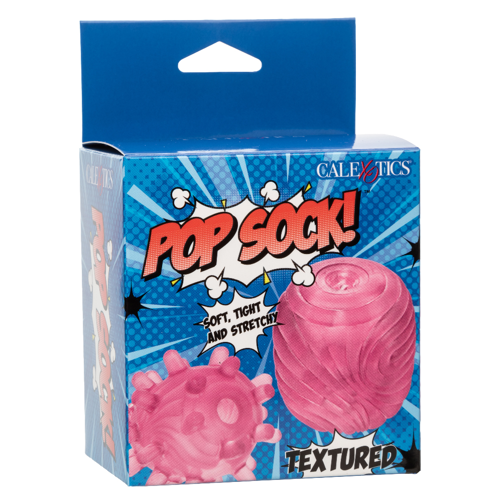 pop sock textured pink 