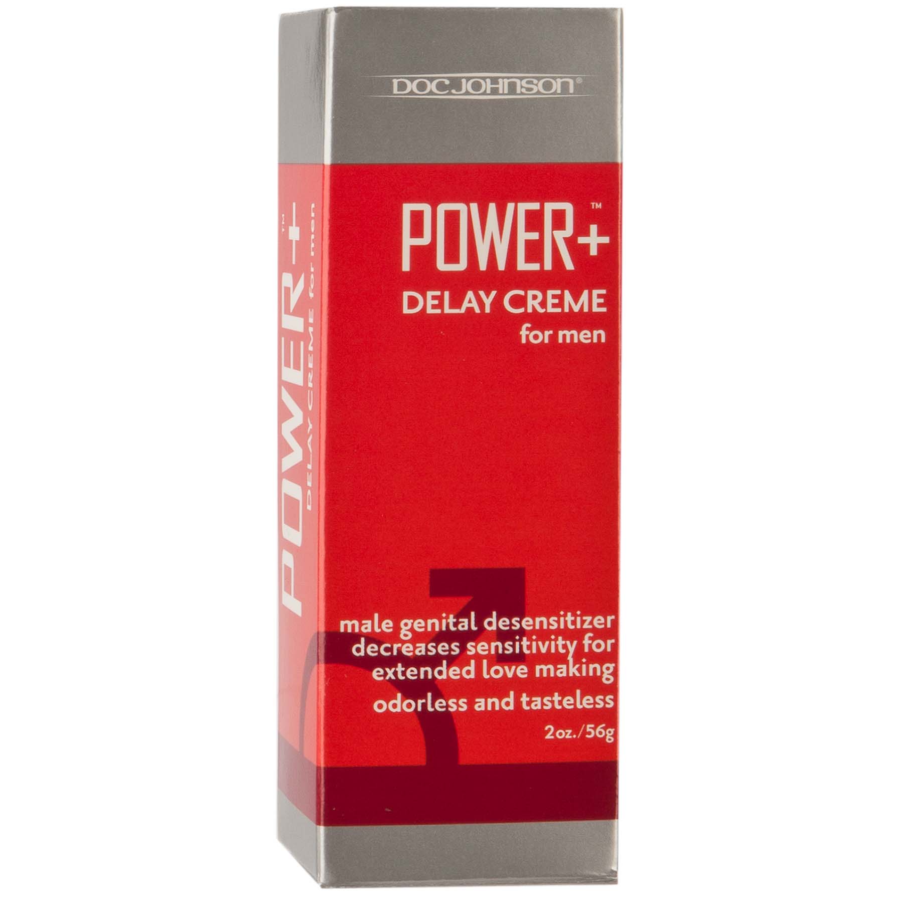 power plus delay creme for men  oz boxed 