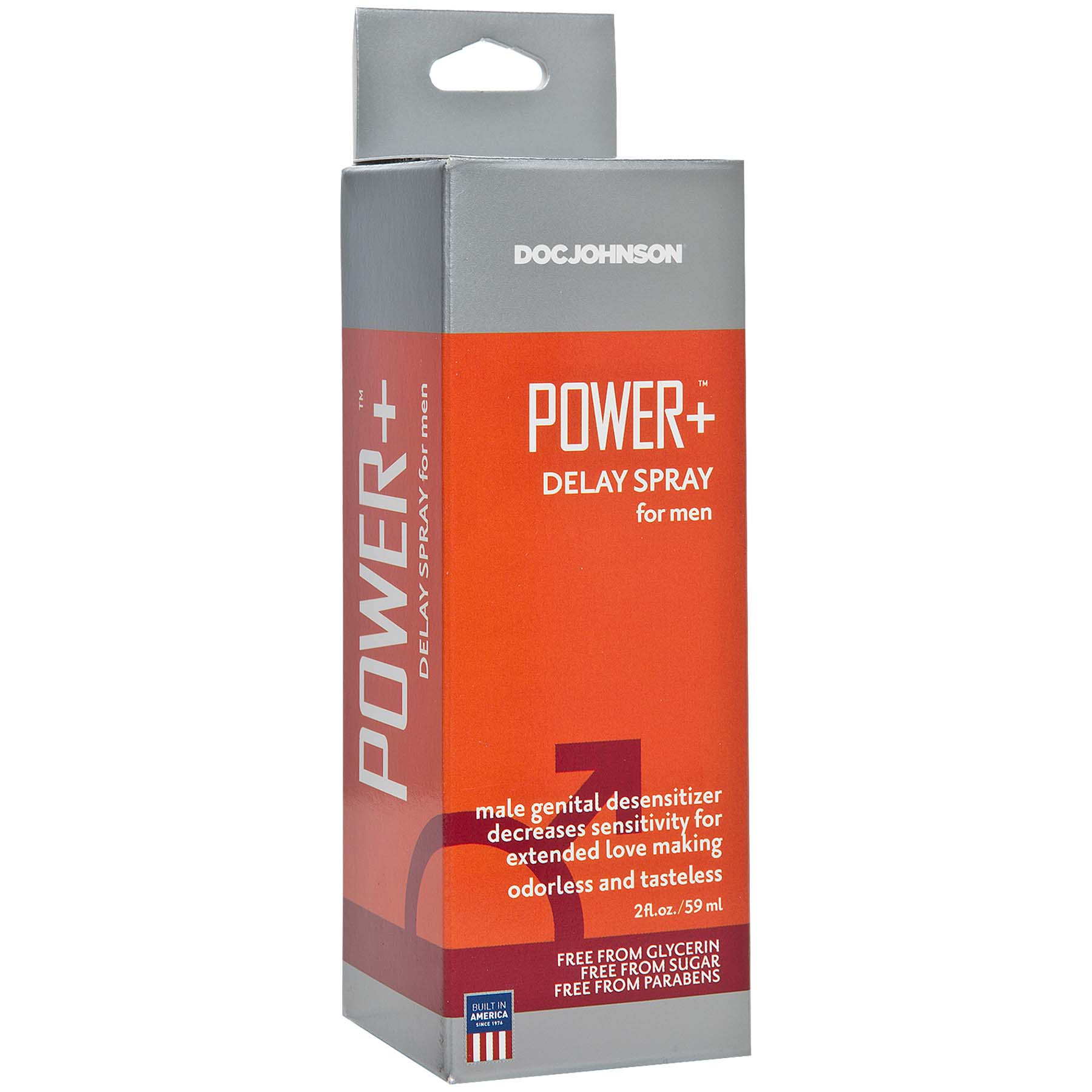 power plus delay spray for men  fl oz boxed 