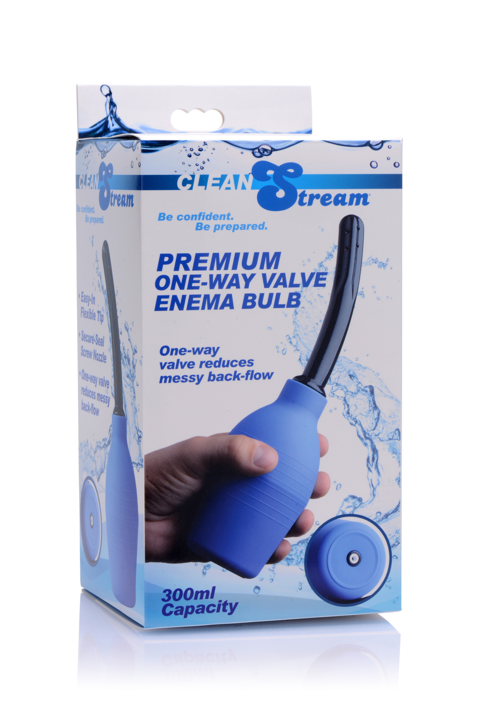 premium one way valve enema bulb 