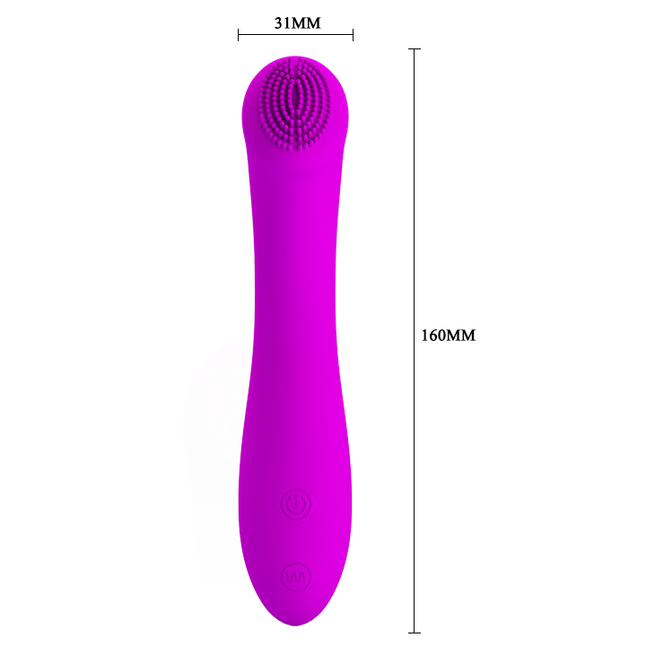 pretty love len rechargeable wand purple 