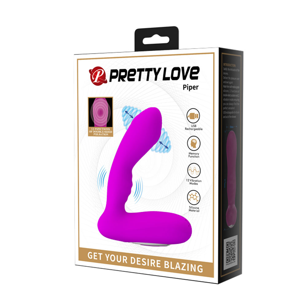 pretty love piper double side pulsation purple 