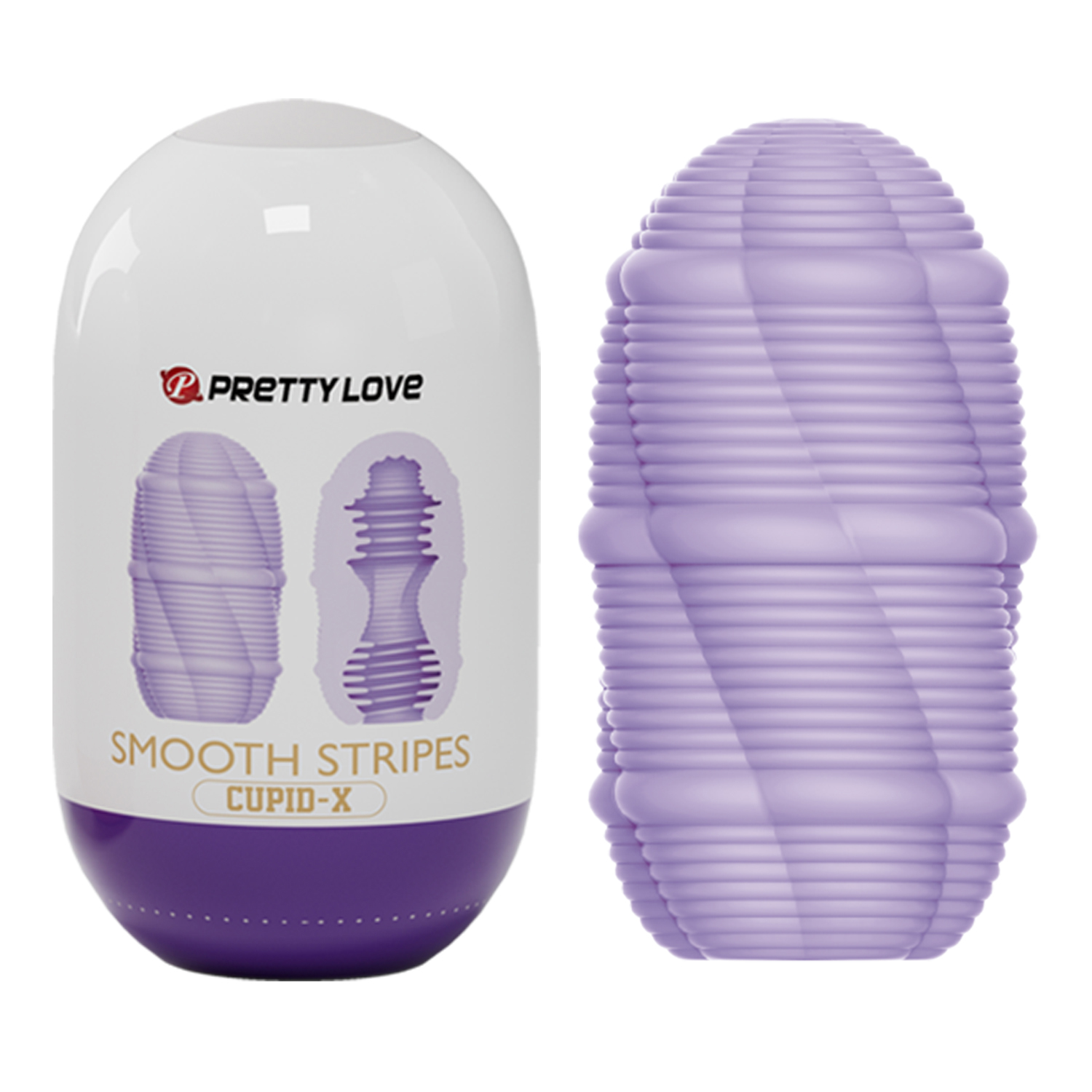 pretty love smooth stripes cupid x purple 