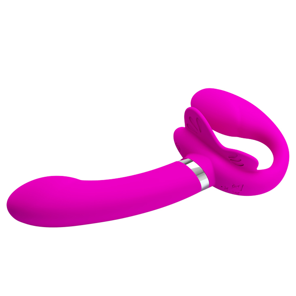 pretty love valerie strapless strap on fuchsia 