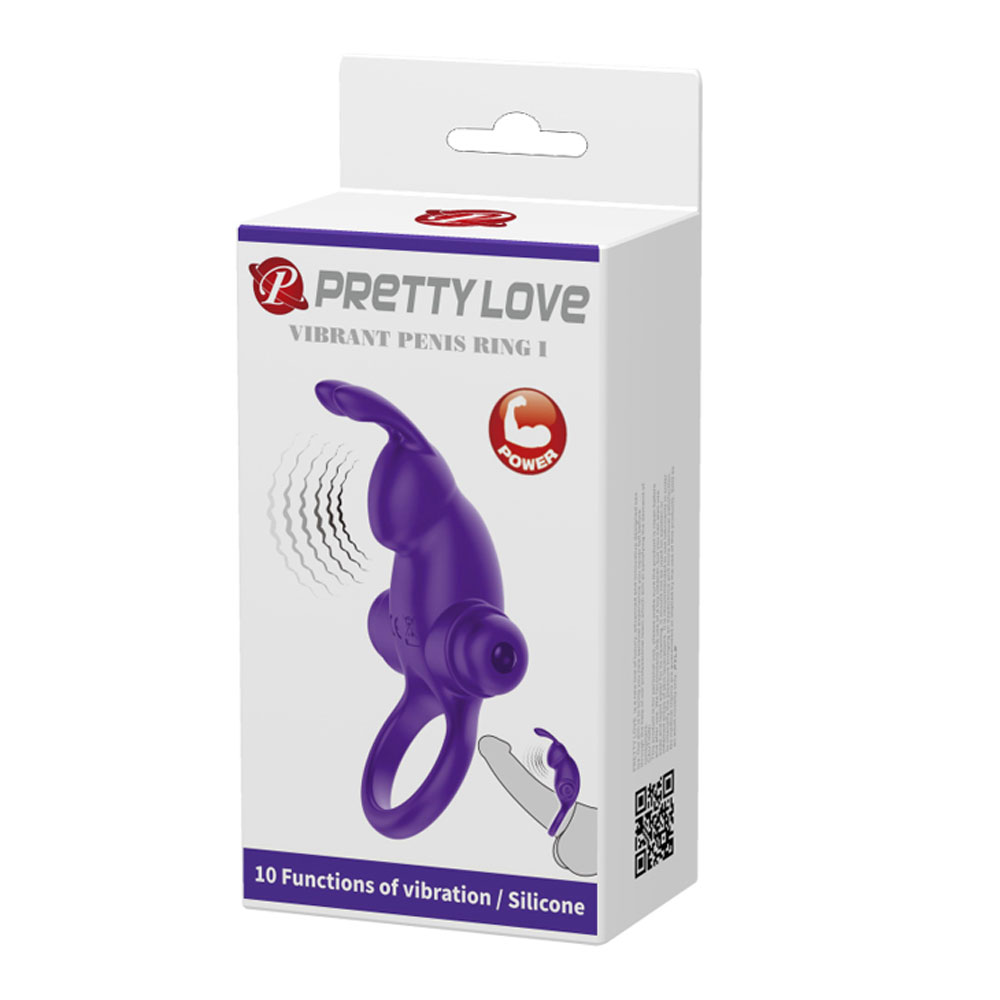 pretty love vibrant penis ring i purple 