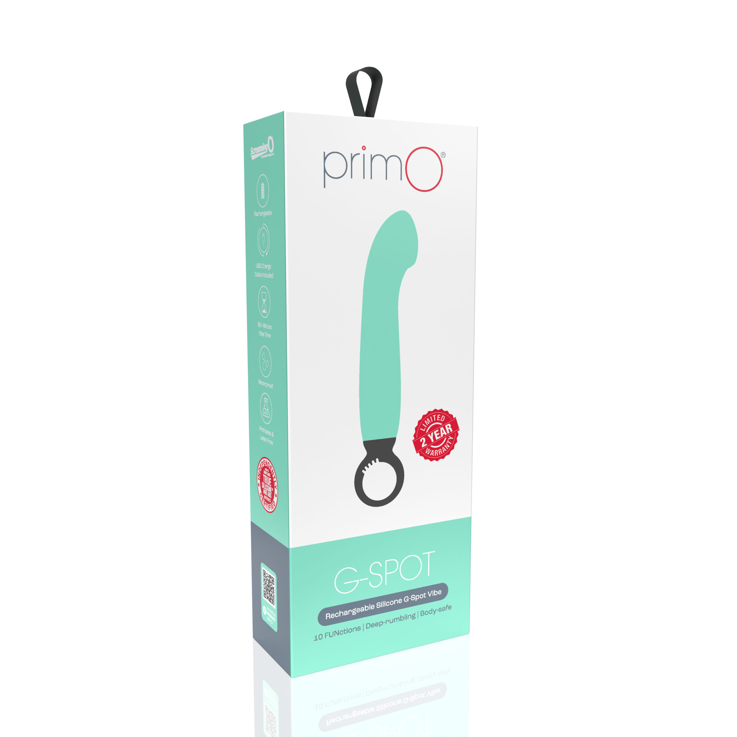 primo g spot rechargeable vibrator kiwi 