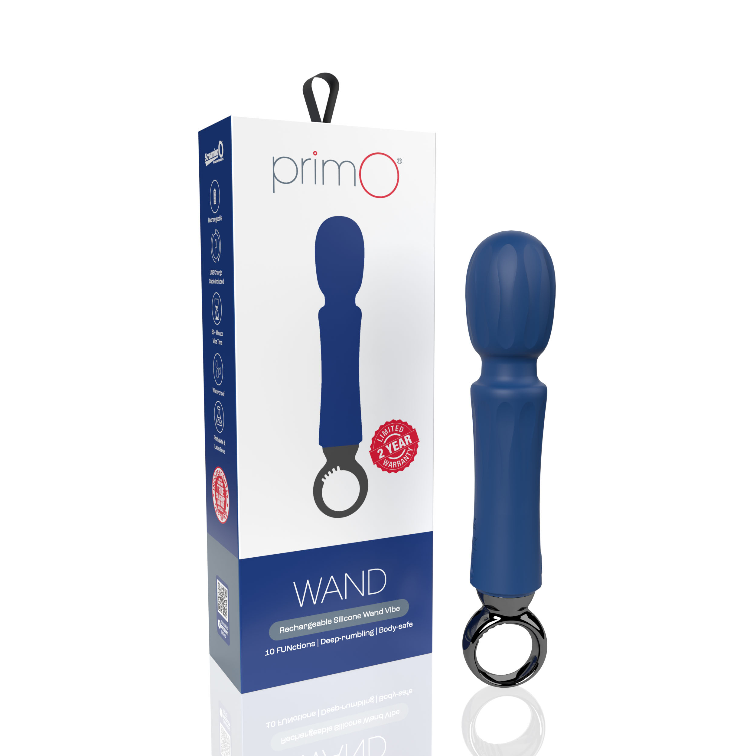 primo wand rechargeable vibe blueberry 