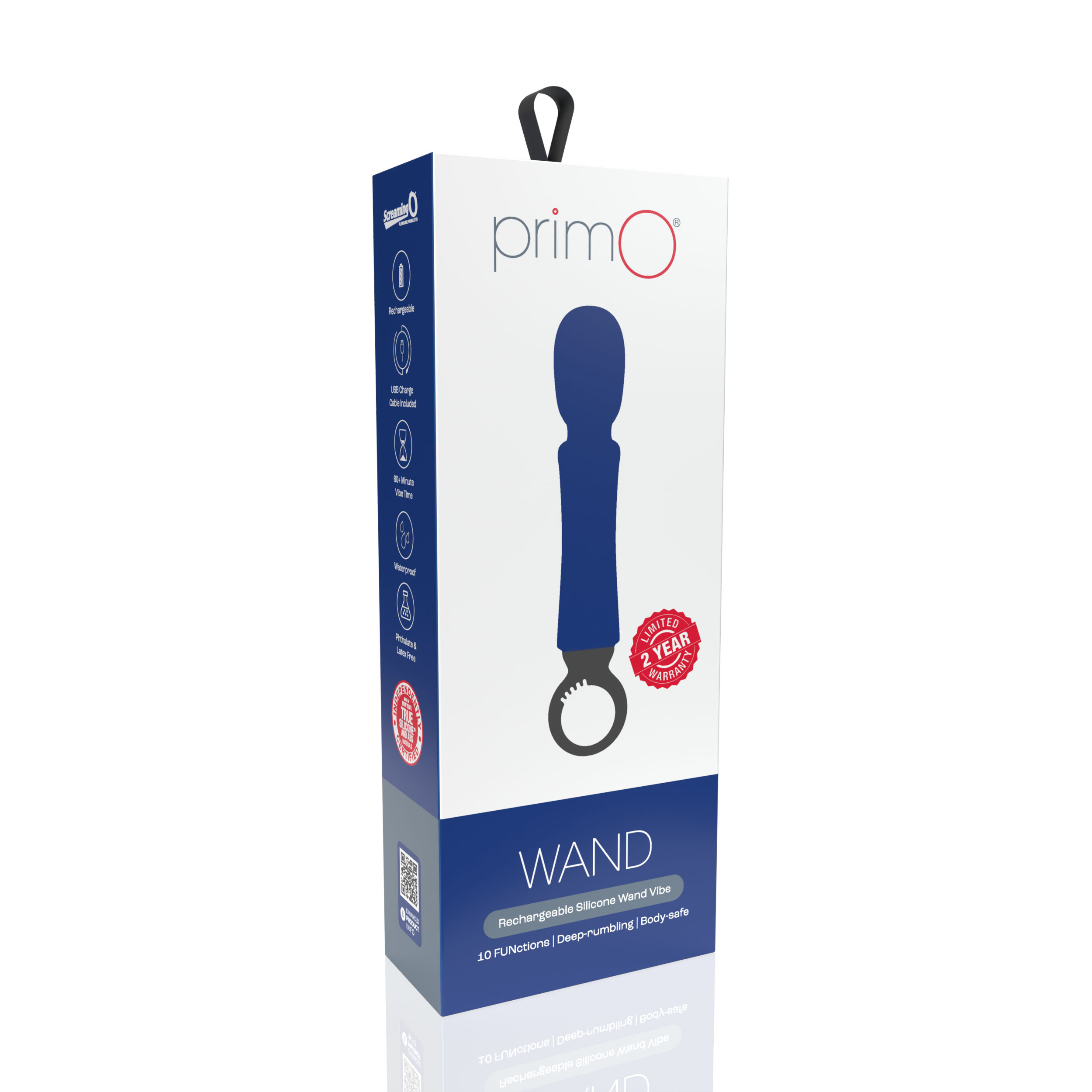 primo wand rechargeable vibe blueberry 