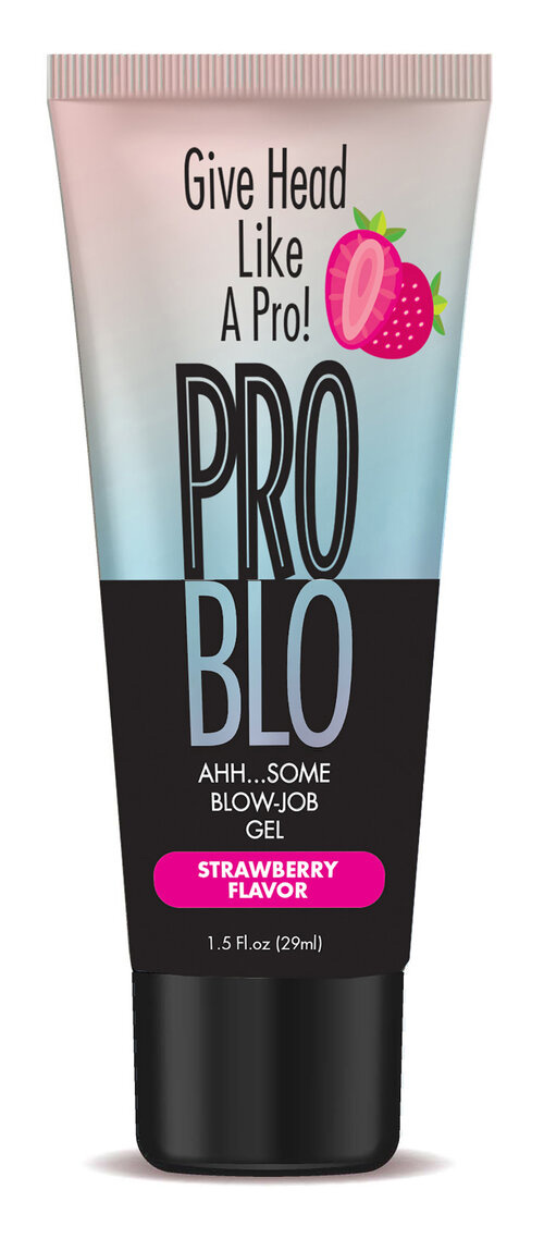 problo ahh...some blow job gel  strawberry . fl. oz. 