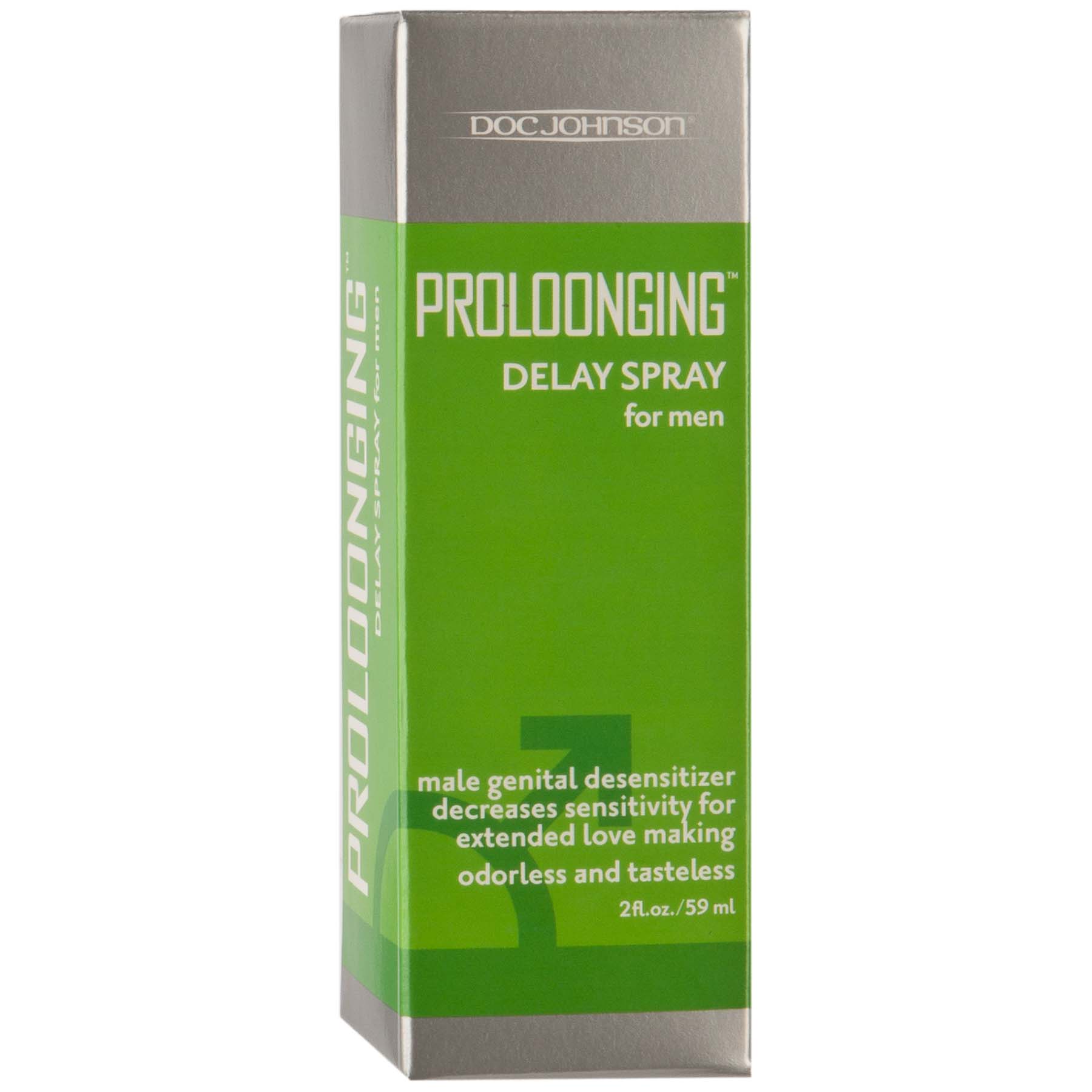 proloonging delay spray for men  fl oz boxed 