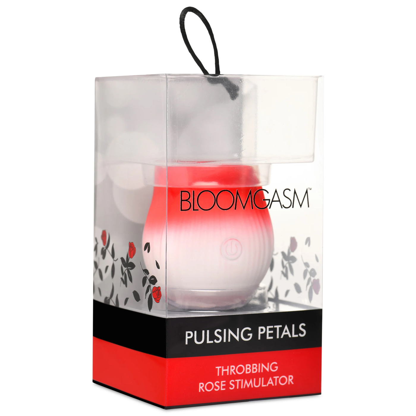 pulsing petals throbbing rose stimulator red 