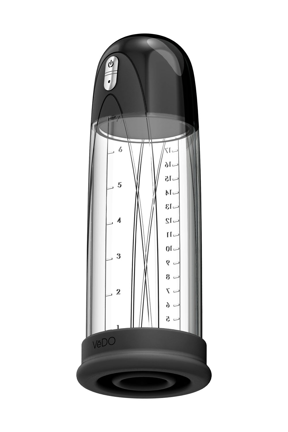 pump rechargeable vacuum penis just black 