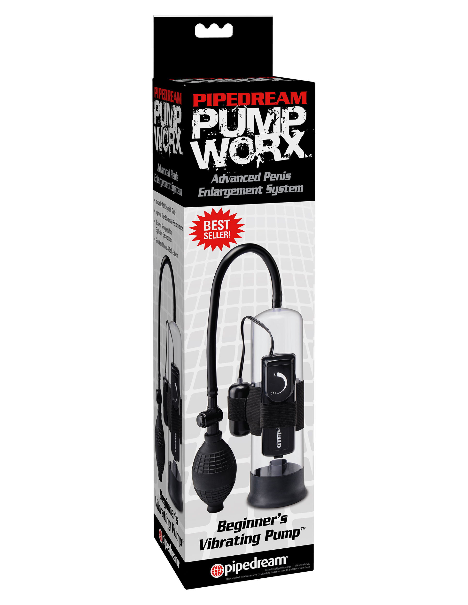pump worx beginners vibrating pump black 