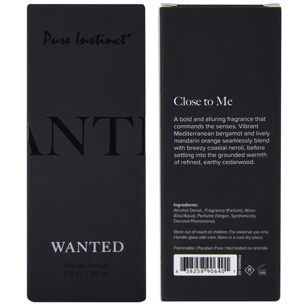 pure instinct pheromone eau de parfum wanted  fl oz  ml 