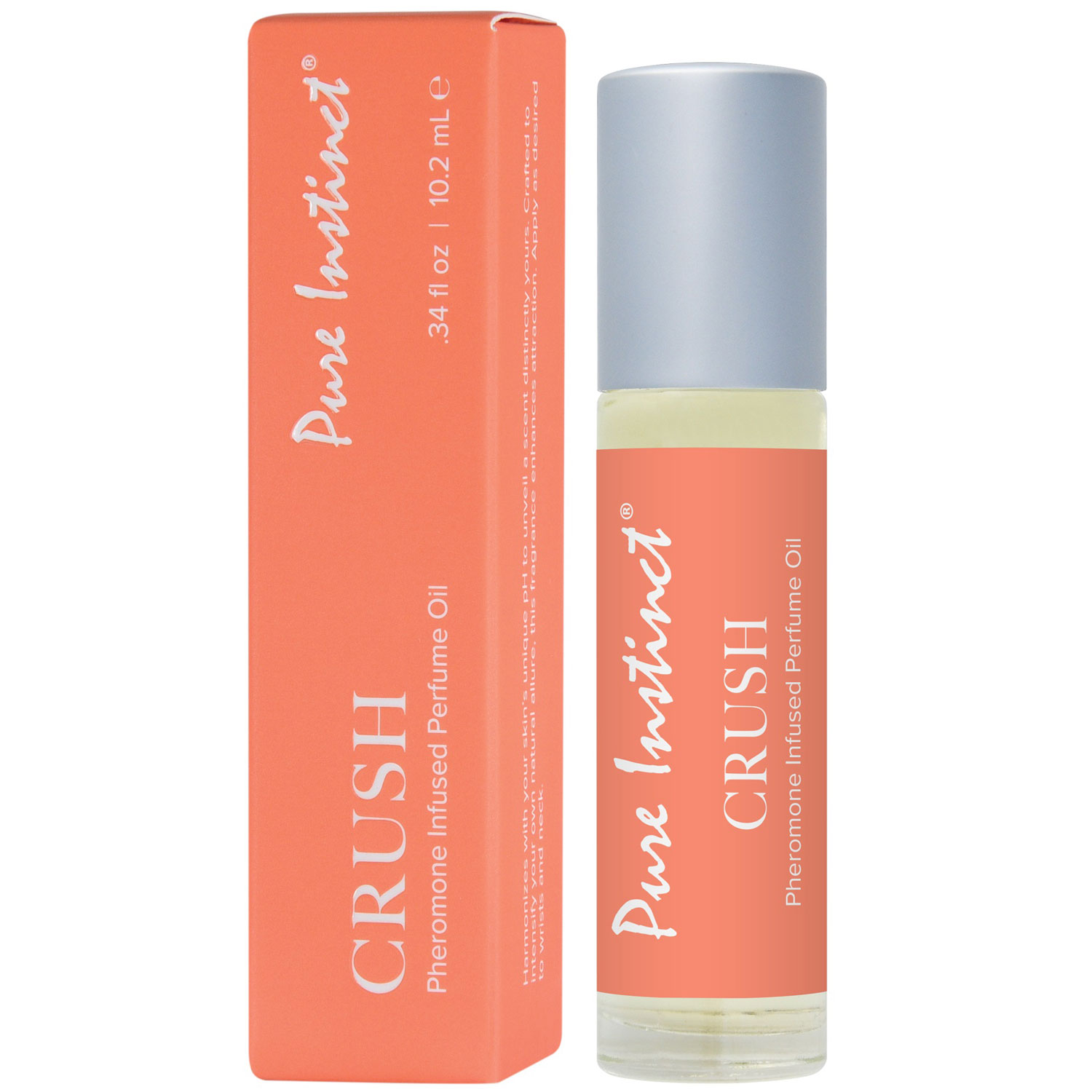 pure instinct pheromone perfume oil crush roll on  ml  ml 