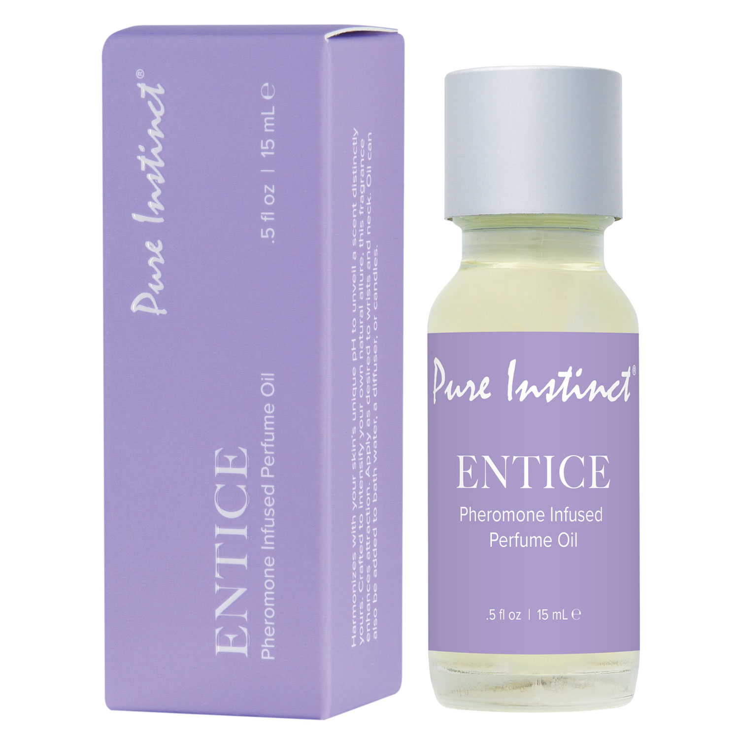 pure instinct pheromone perfume oil entice dropper  ml  fl oz 