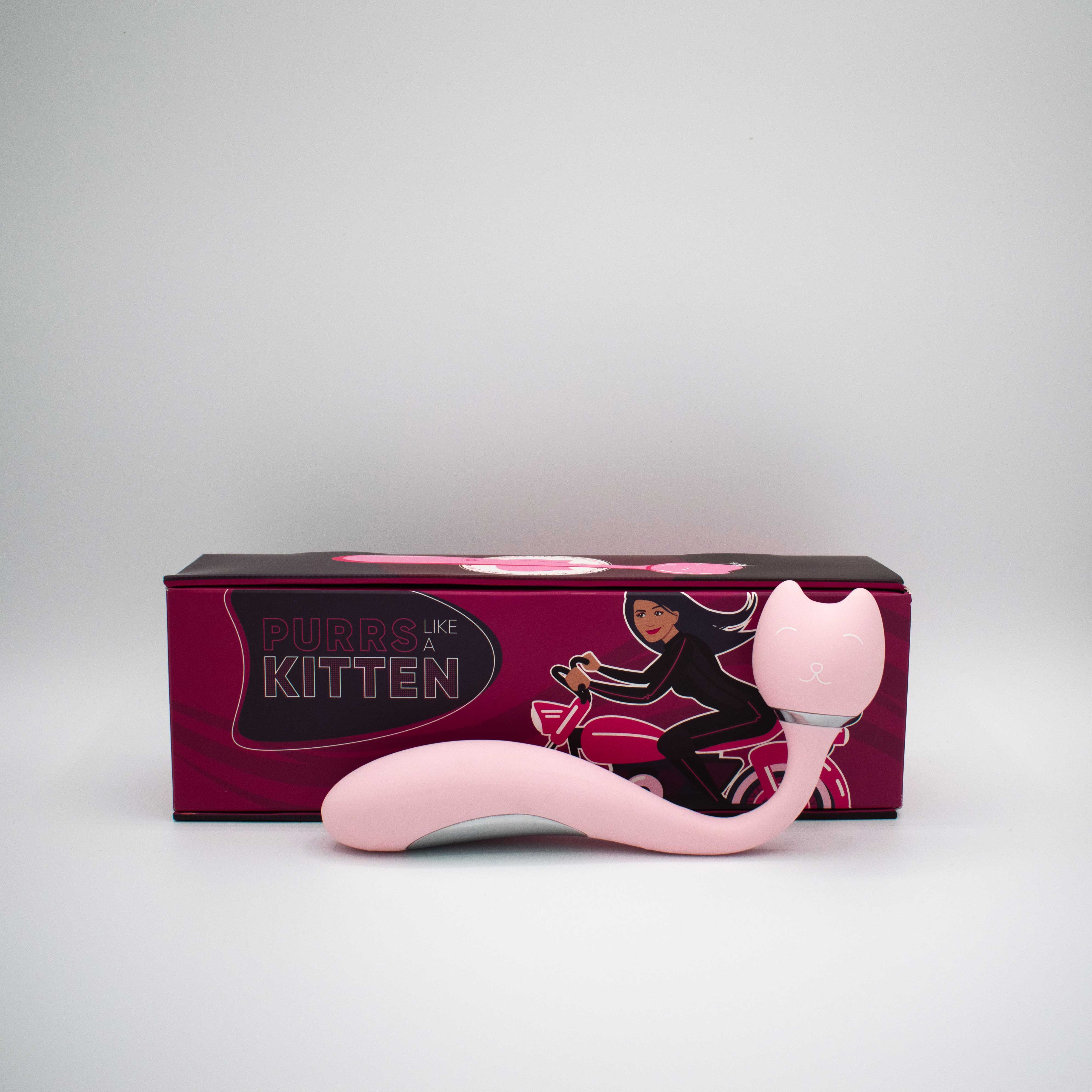 purrs like a kitten wand vibrator pink 