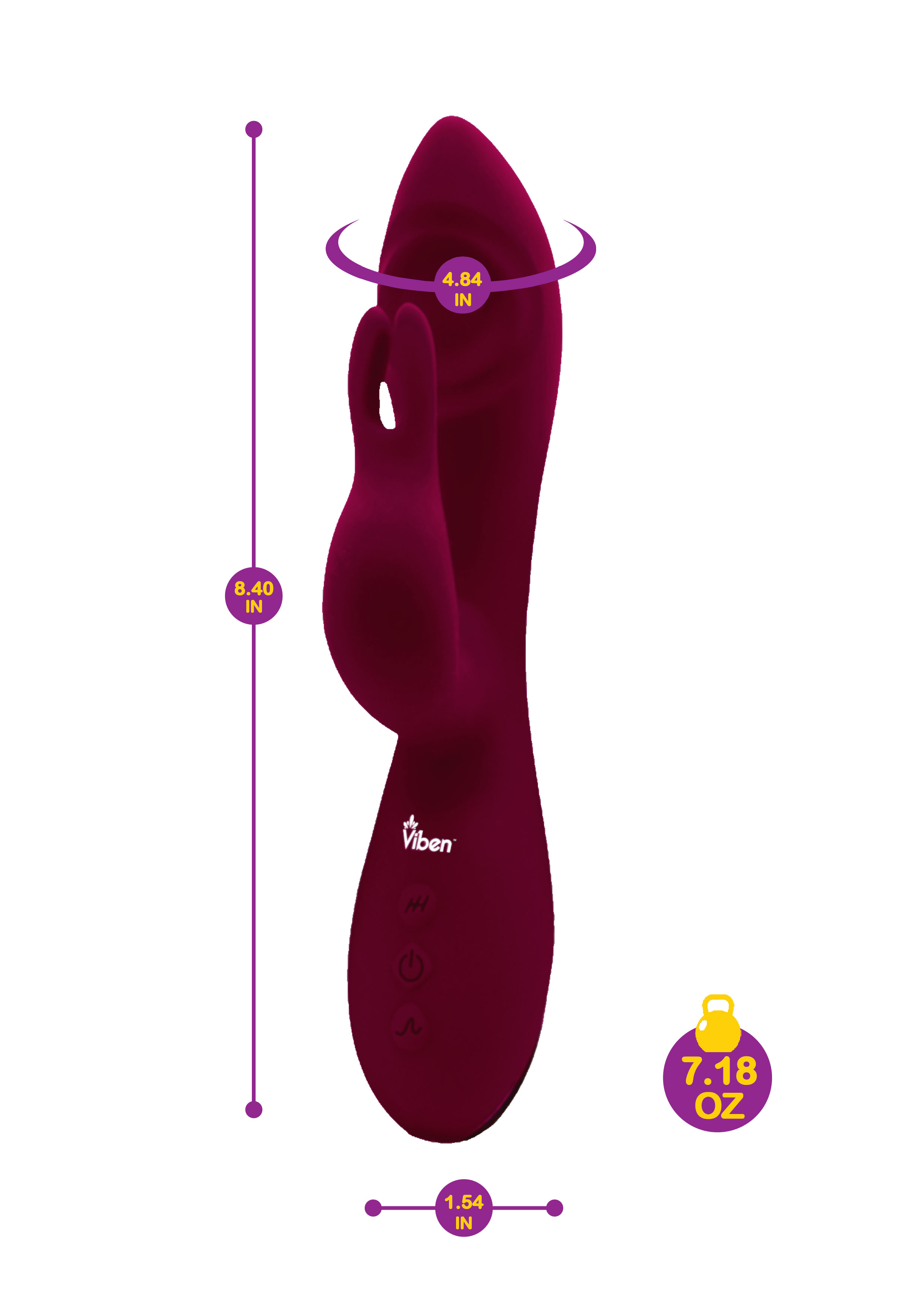 pzazz ruby rechargeable thumping rabbit 