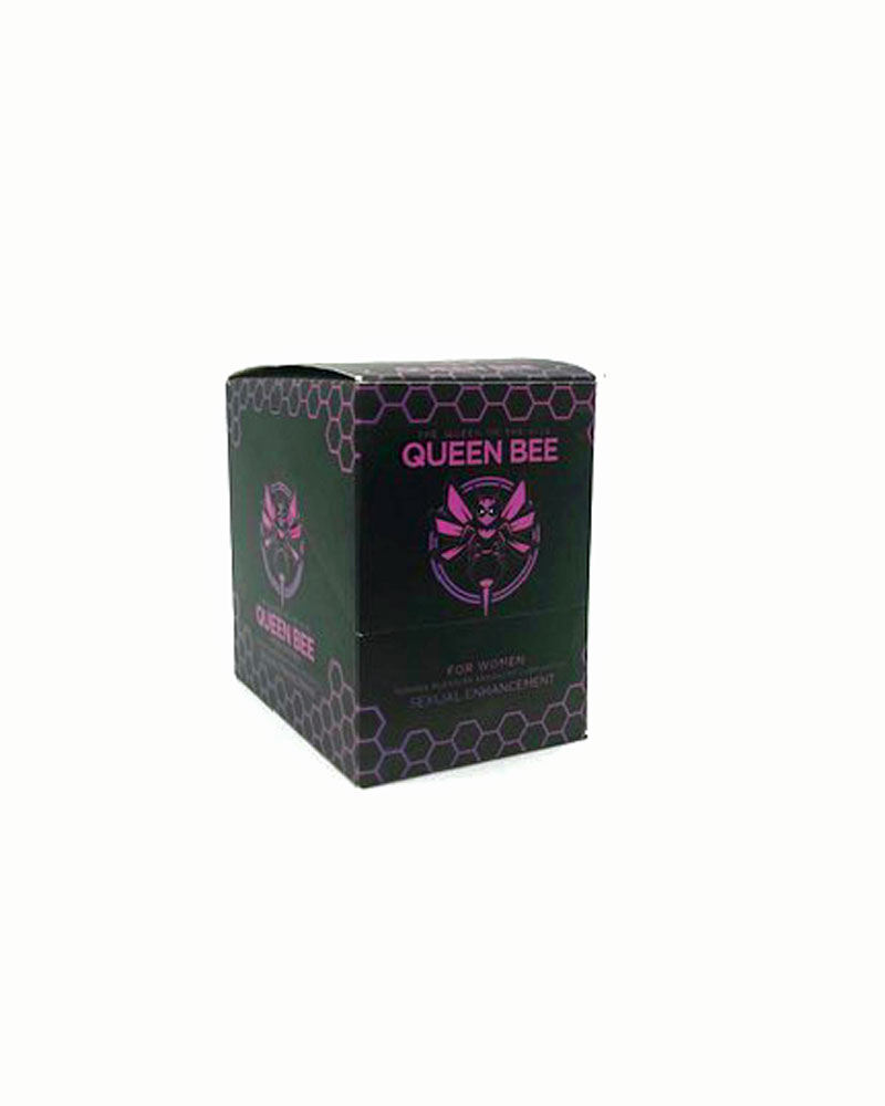 queen bee female enhancer  ct pill display 