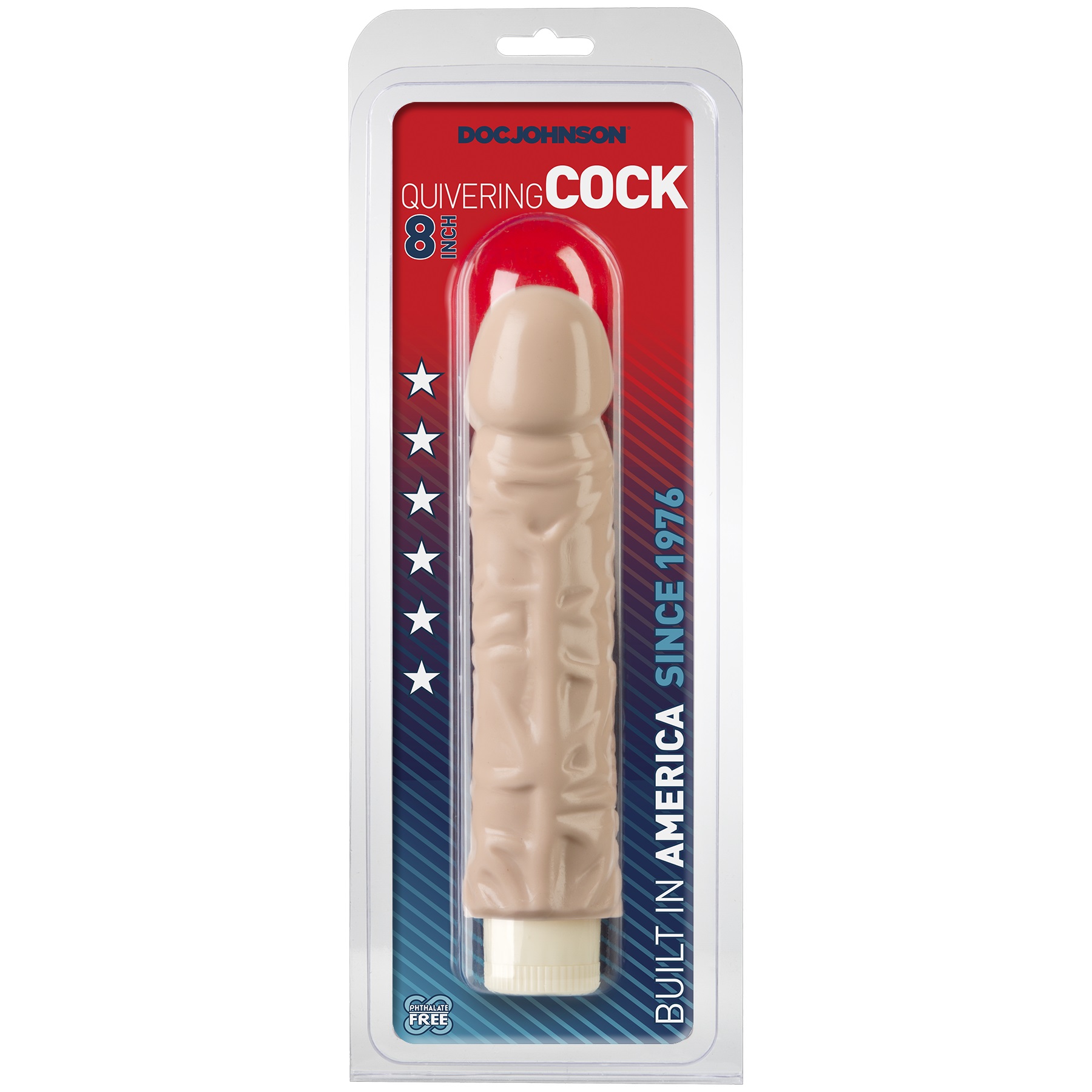 quivering cock  inch white 