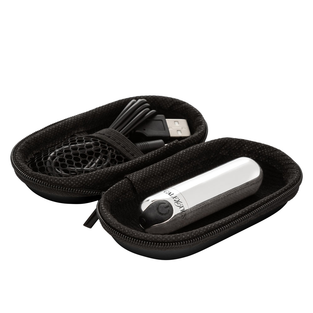 Rechargeable Hideaway Bullet Silver