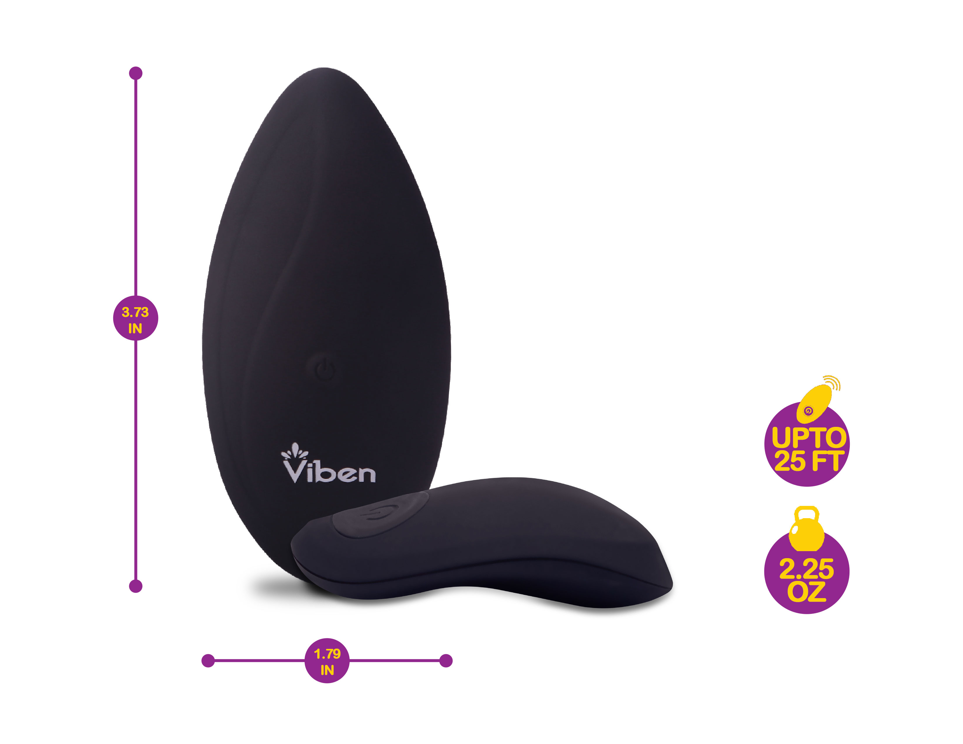 racy remote control  function panty vibe black vibe 