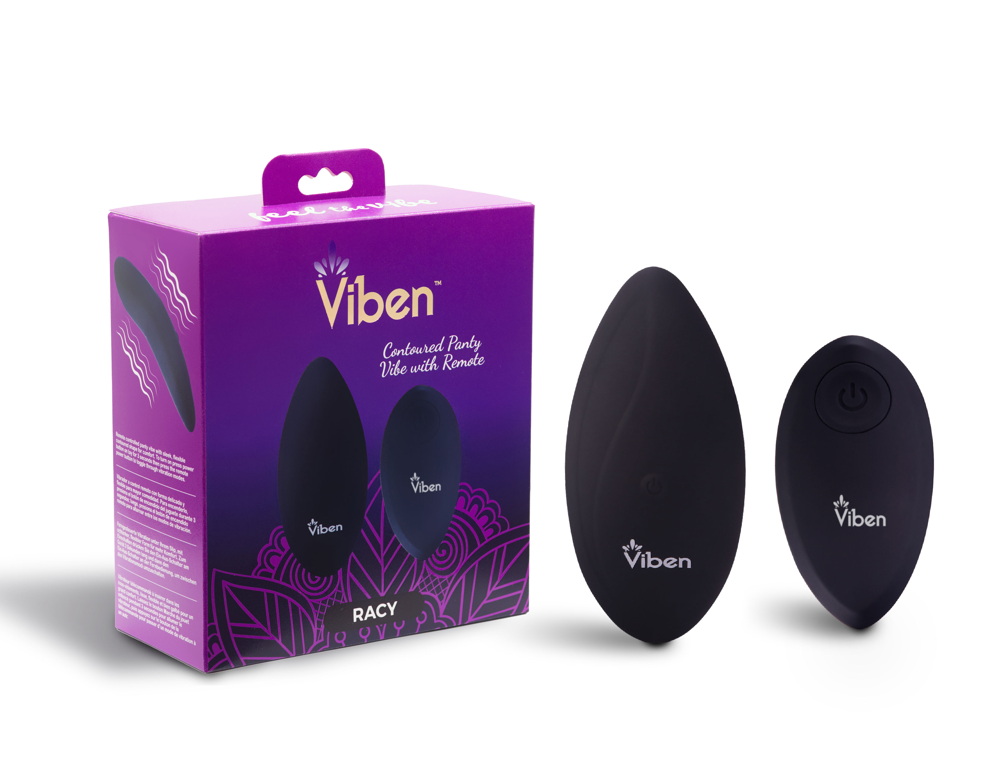 racy remote control  function panty vibe black vibe 