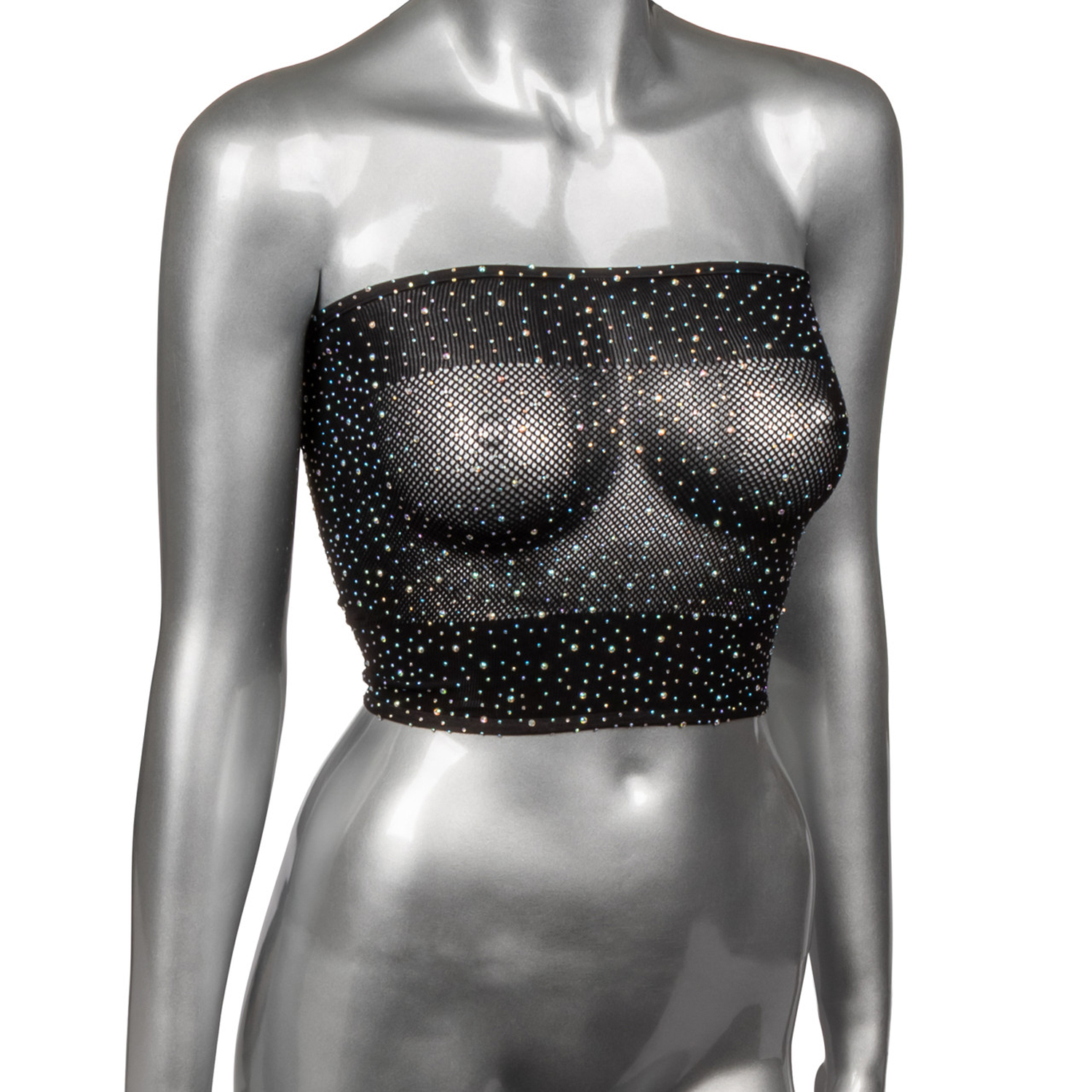 radiance bandeau top black 