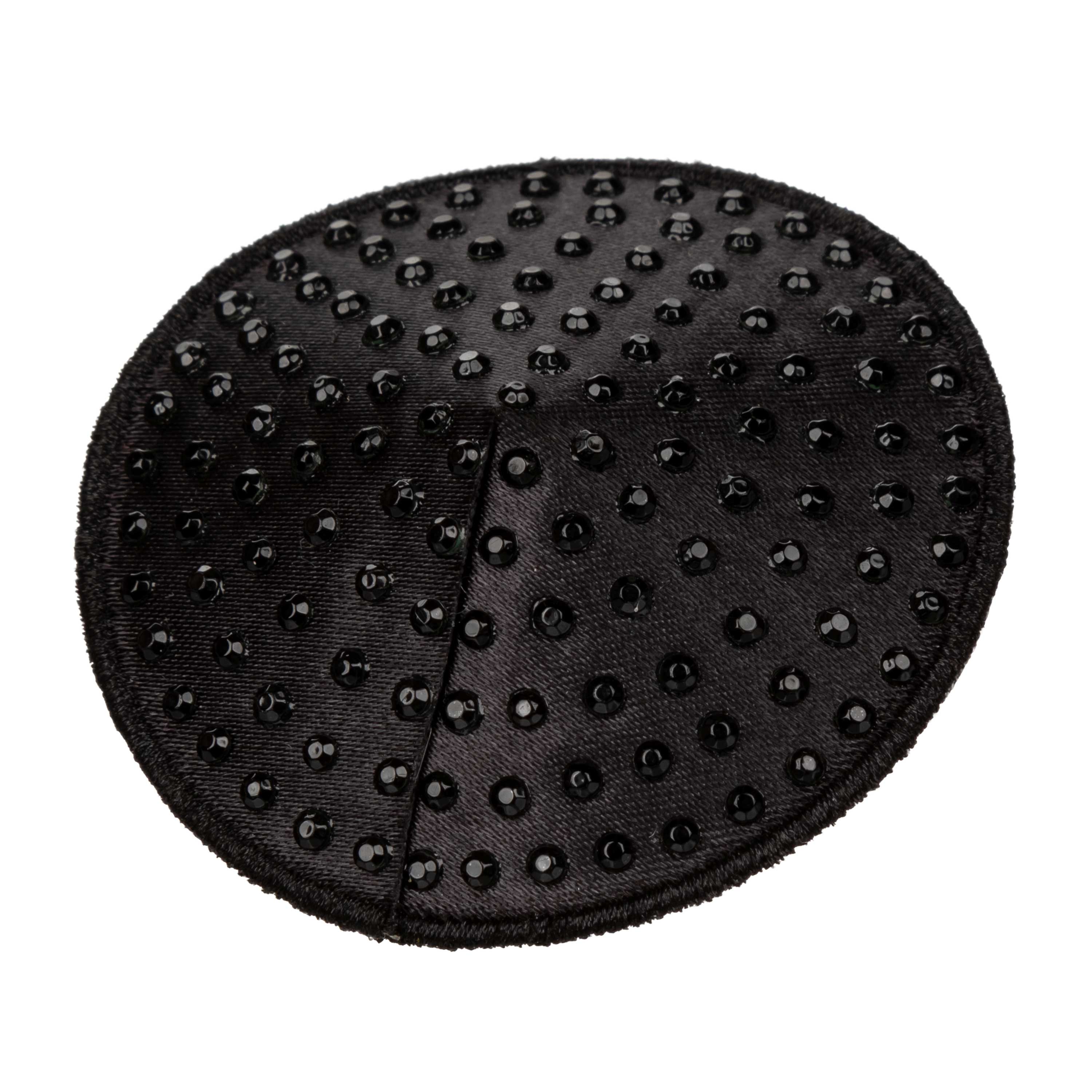 radiance round pasties black 