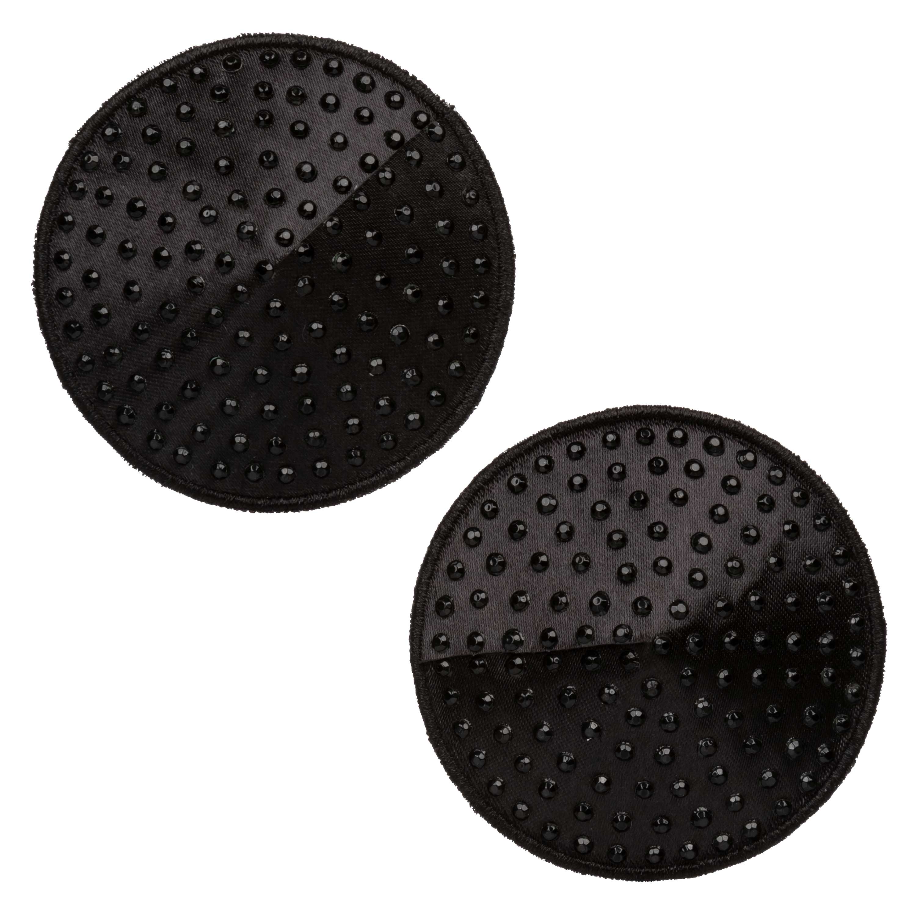 radiance round pasties black 