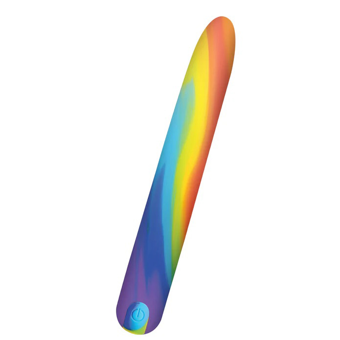 rainbow silicone vibrator 