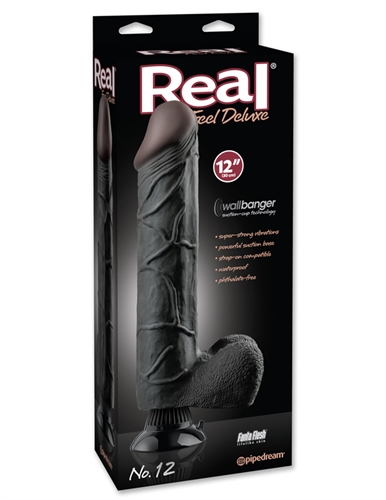 real feel deluxe no  inch black 