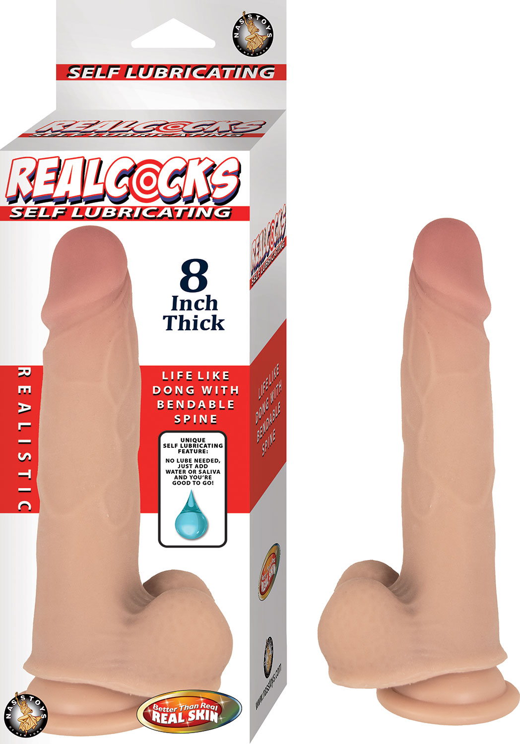 realcocks self lubricating  inch thick white 