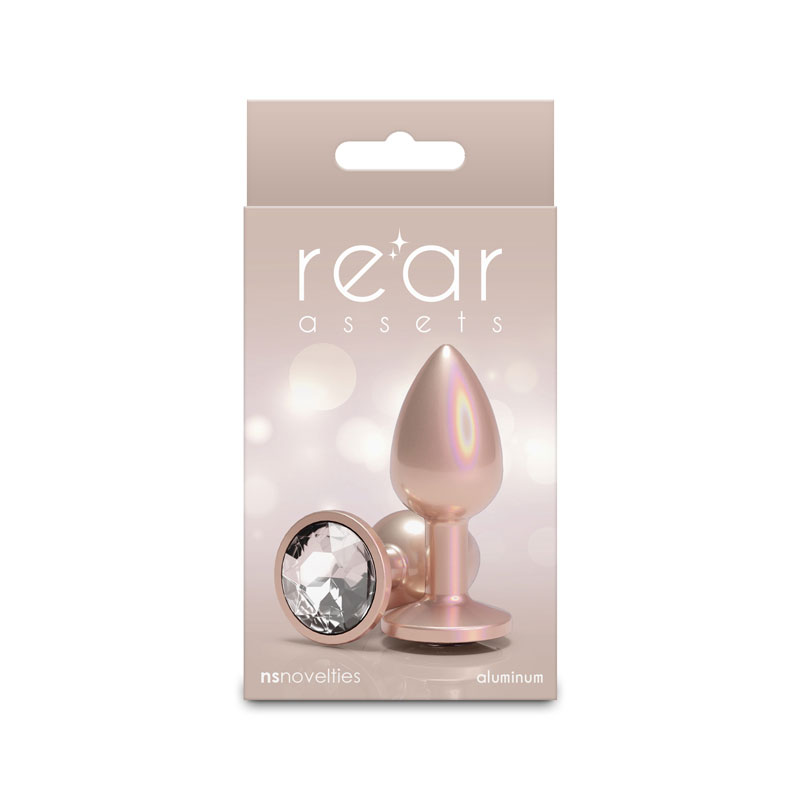 rear assets iridescent champagne small clear 