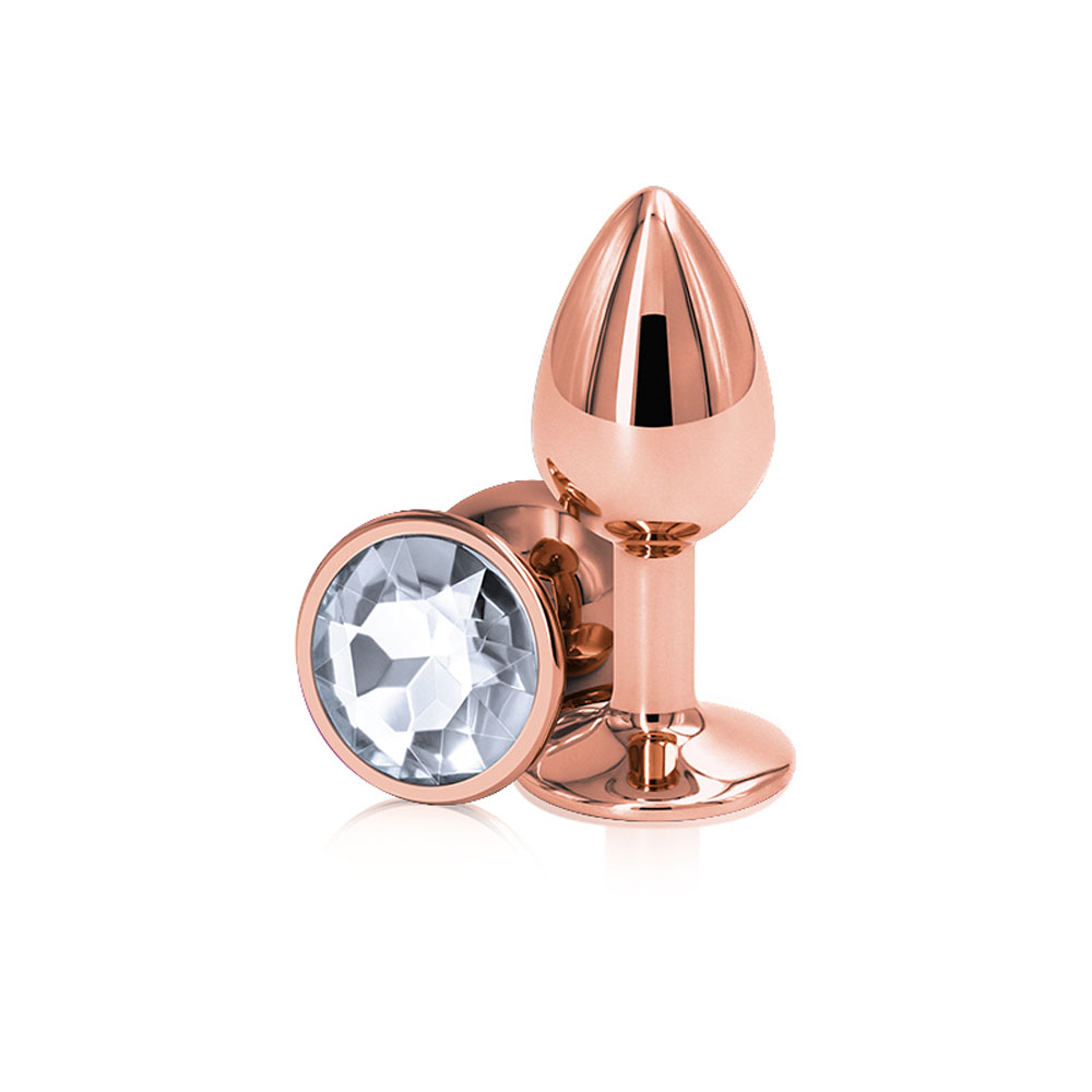 rear assets rose gold small clear 