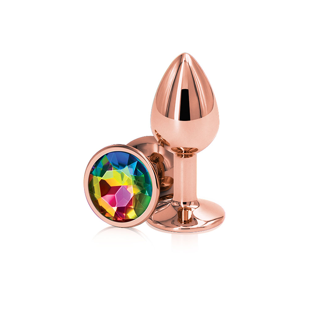 rear assets rose gold small rainbow 