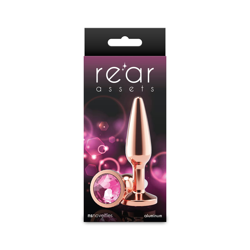 rear assets tapered medium rose gold pink 