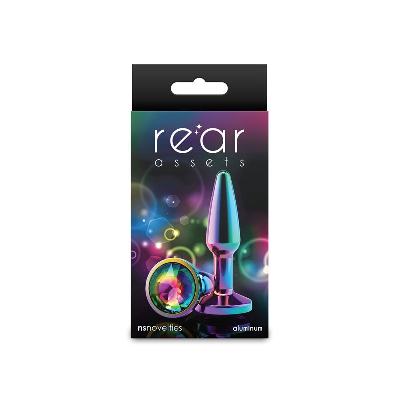 rear assets tapered small multicolor rainbow 