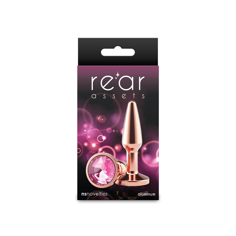 rear assets tapered small rose gold pink 